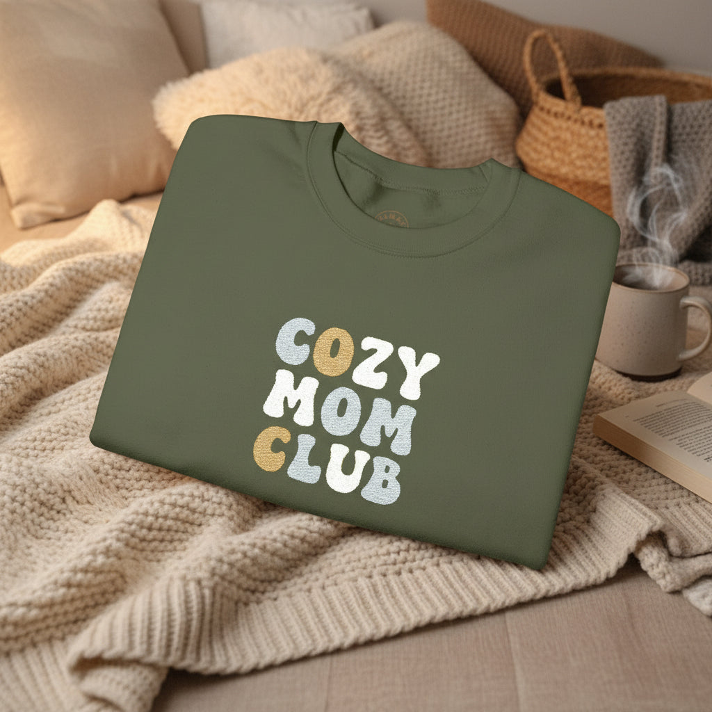 “Cozy Mom Club” Sweatshirt